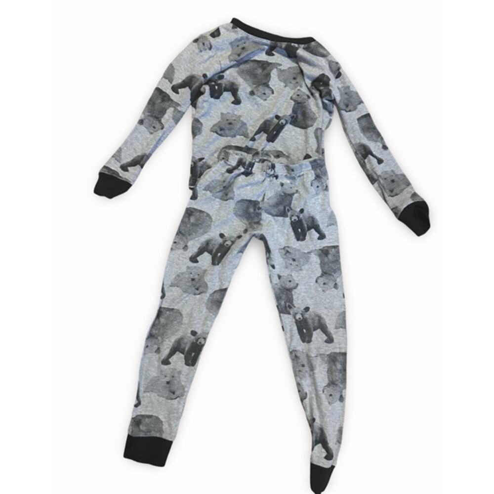 Carter’s Boys Bear Pajama Set Size 5 Gray Black